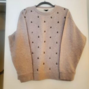 J. Crew Embellished Sweatshirt